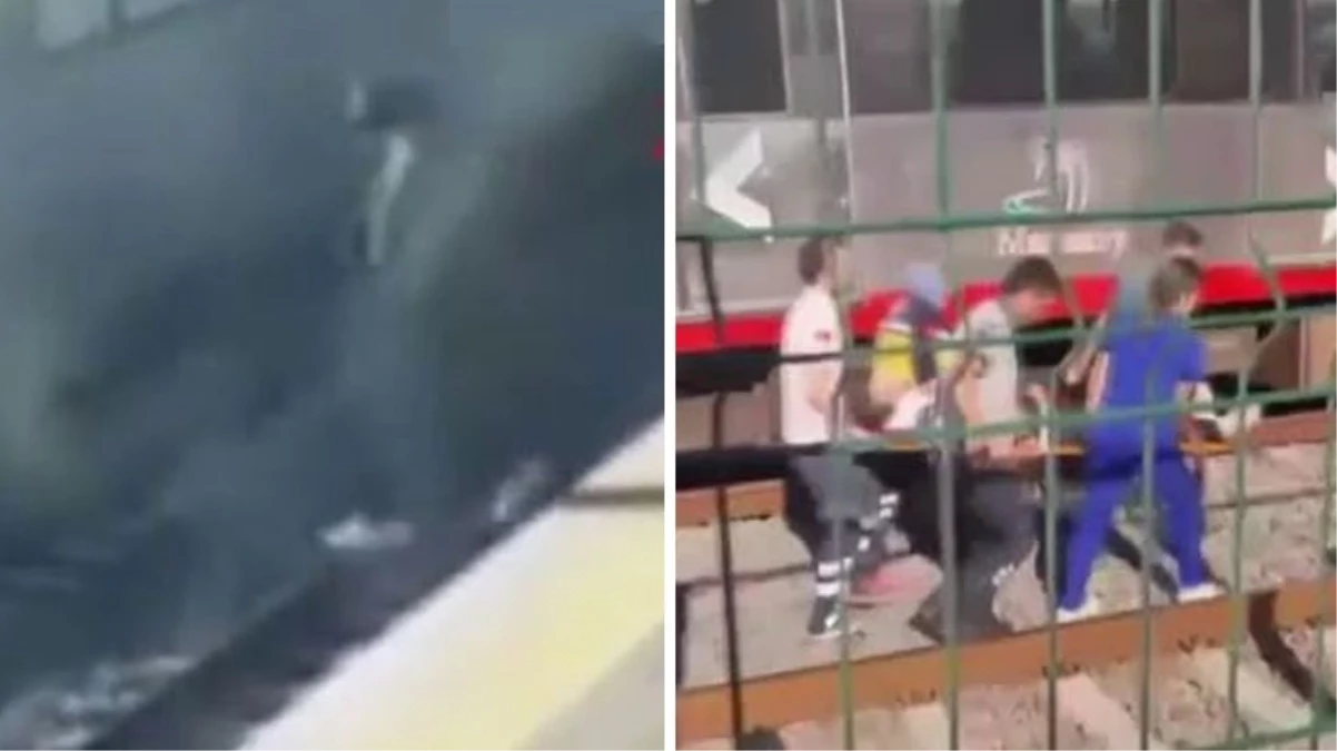 Kartal Başak İstasyonu'nda bir kişi raylara atladı