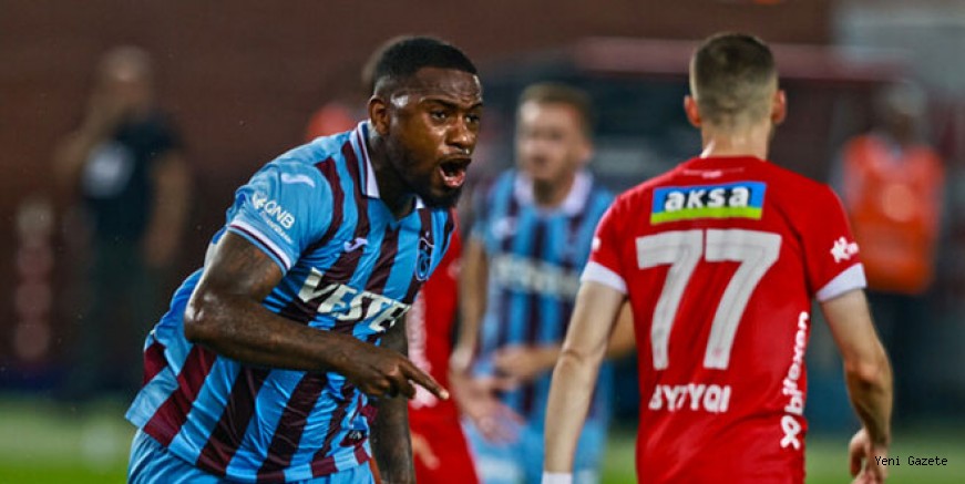 Trabzonspor Antalyaspor'u tek golle geçti