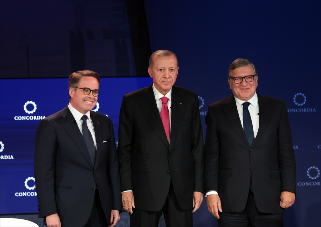 ABD'de konuşan Cumhurbaşkanı Erdoğan'dan