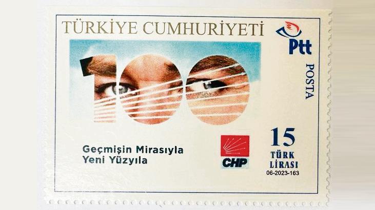 CHP'den 9 Eylül’e özel pul