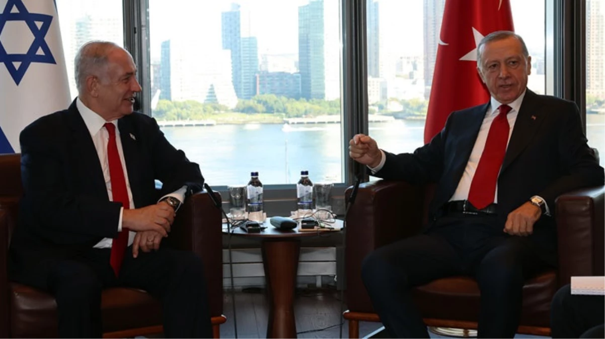Cumhurbaşkanı Erdoğan, İsrail Başbakanı Netanyahu'yu kabul etti