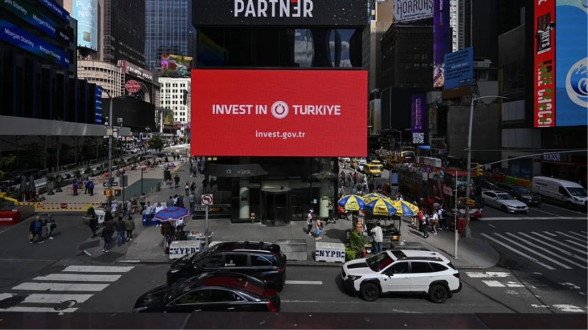 Cumhurbaşkanlığı Times Meydanı'nda Türkiye'yi tanıttı