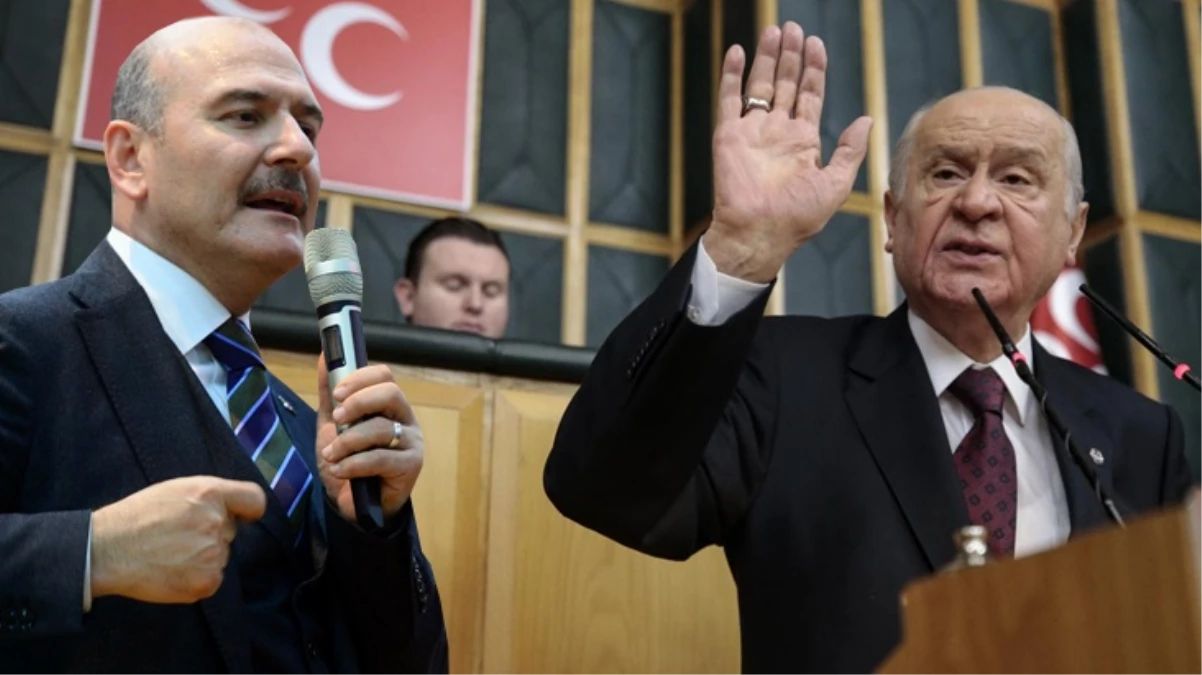 Süleyman Soylu kendisine sahip çıkan Bahçeli'yi yere göğe sığdıramadı