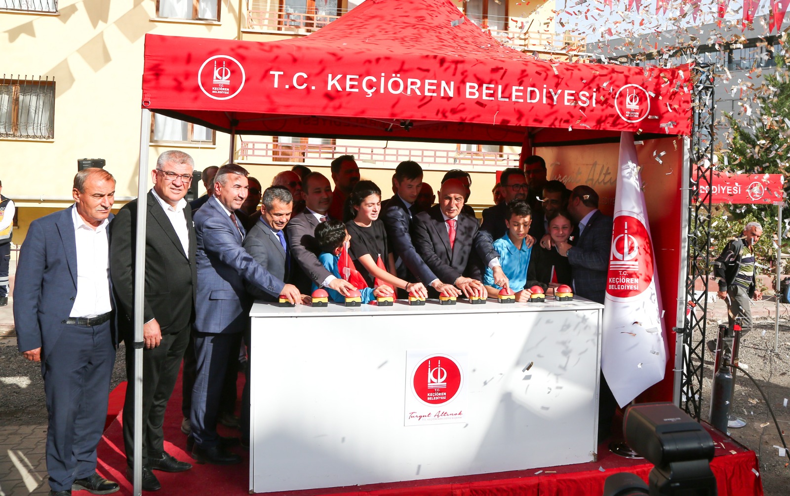 Keçiören’de Atatürk 100'üncü yıl kapalı spor salonu'nun temeli atıldı