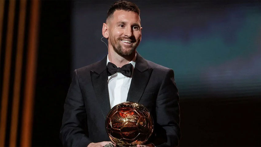 Lionel Messi 8. kez Ballon d'Or'un sahibi oldu