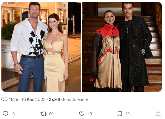 Gala piştisi! Kıvanç ve Beren yeni Bihter ile Behlül'ü gölgede bıraktı
