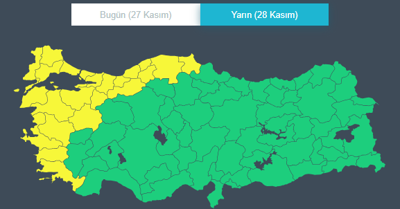 Meteoroloji'den aralarında İstanbul'un da olduğu 23 ile sarı kodlu uyarı: Şiddetli fırtına ve yağış geliyor