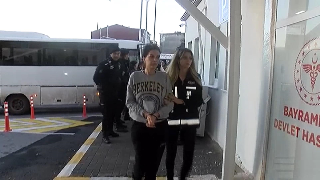 Sağlık kontrolüne getirilen Dilan Polat ve Sıla Doğu