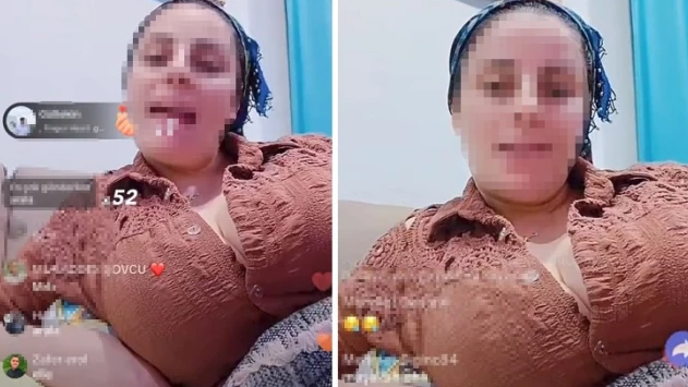 Müstehcen yayınlarla para toplayan kadın serbest bırakıldı! 5 aylık hamileymiş