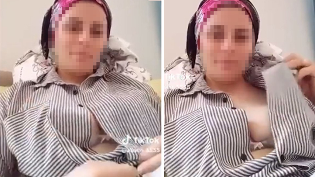 Müstehcen yayınlarla para toplayan kadın serbest bırakıldı! 5 aylık hamileymiş