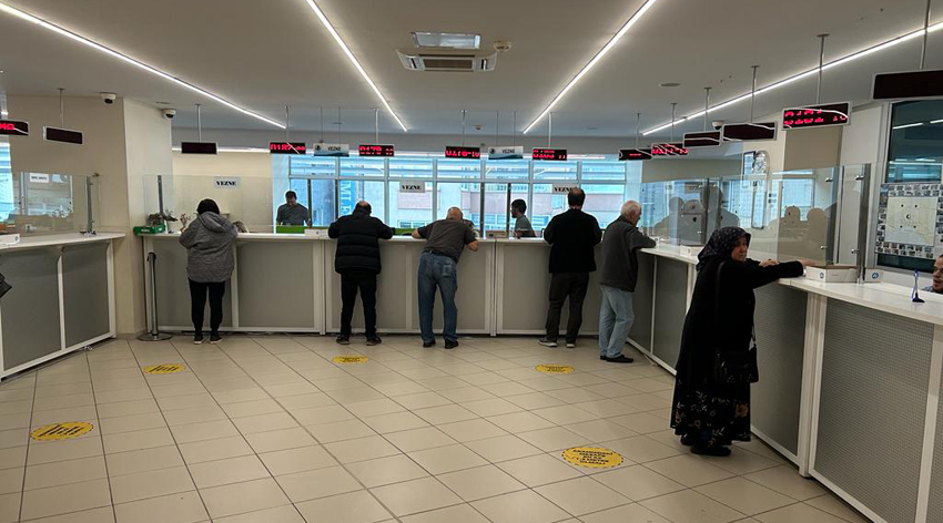 Emlak vergisi ödemeleri için yeni vezneler hizmete başladı