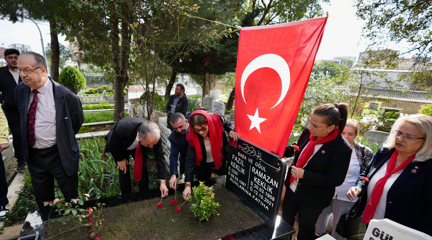 Merhum Ramazan Keklik, Mezarı Başında Dualarla Anıldı