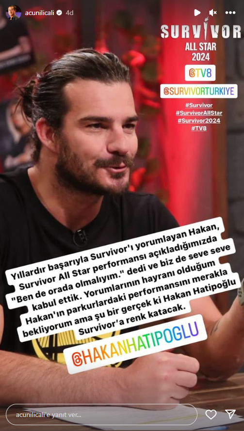 Survivor All Star'ın son yarışmacısı Hakan Hatipoğlu oldu
