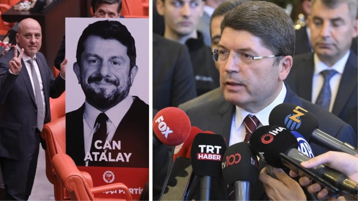 Adalet Bakanı Yılmaz Tunç'tan Can Atalay açıklaması