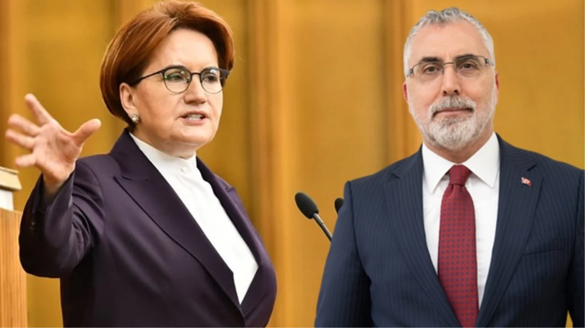 Akşener'den Bakan Işıkhan'a asgari ücret tepkisi
