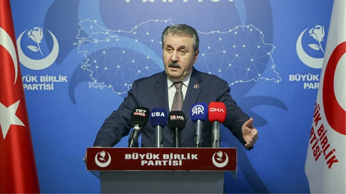 Mustafa Destici'den Yargıtay-AYM kriziyle ilgili açıklama
