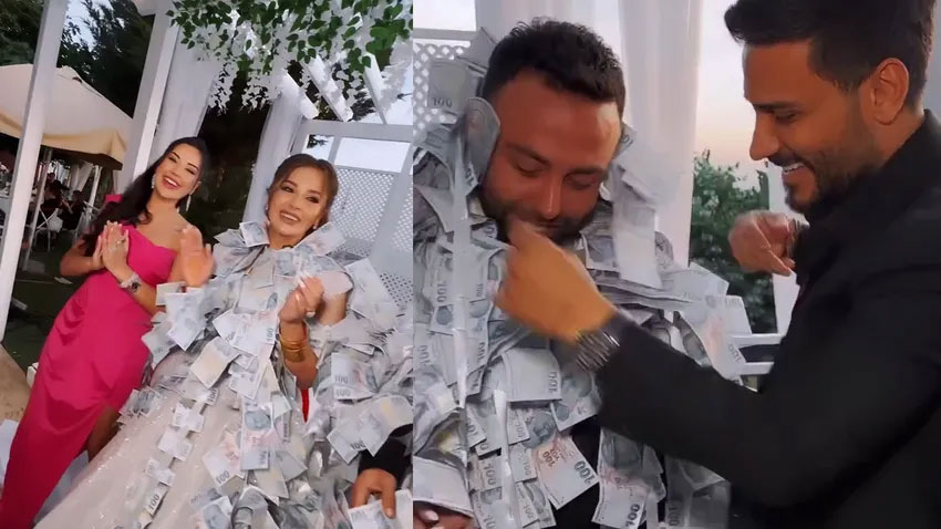 Dilan Polat'ın düğünde taktığı paralar sahte çıktı!