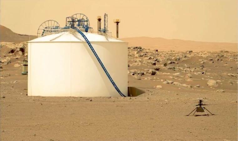 Mars'ta insanlar için oksijen fabrikası kurulacak!