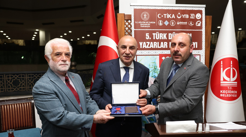 5'inci Türk dünyası yazarlar kurultayı Keçiören'de düzenlendi