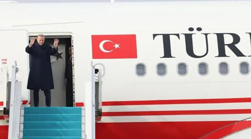 Cumhurbaşkanı Recep Tayyip Erdoğan  Almanya'ya gitti