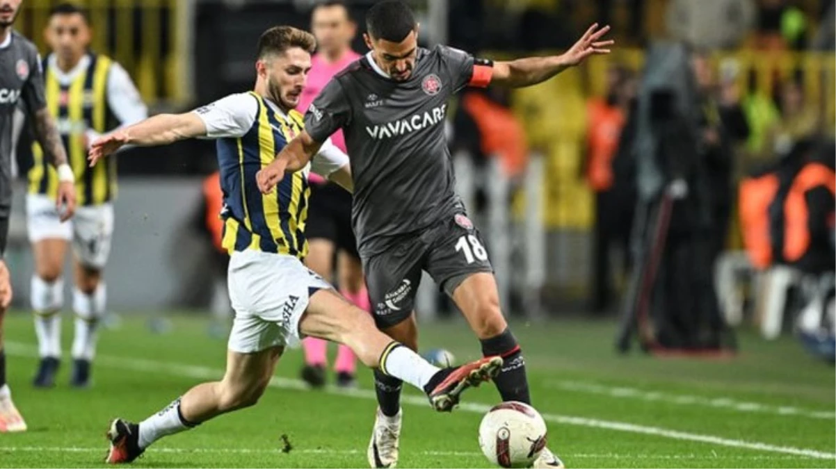 Fenerbahçe Fatih Karagümrük'ü 2-1 yendi