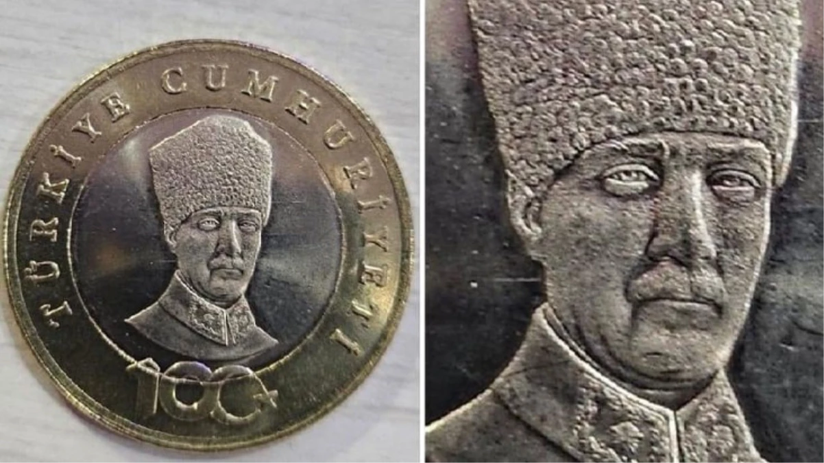 Yeni 5 liraların üzerindeki Atatürk görseli büyük tepki çekti