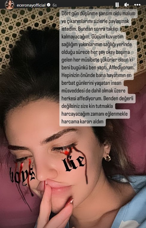 Serbest bırakılan fenomen Ece Ronay sessizliğini bozdu: Eski eşim dahil herkesi affettim