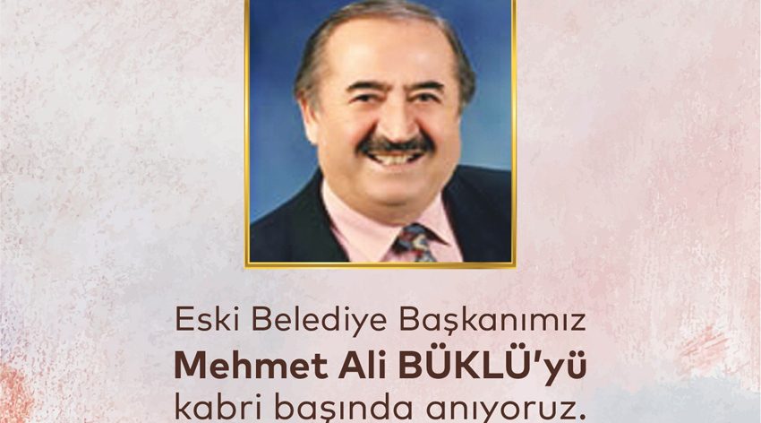 Mehmet Ali Büklü vefatının 28'inci yılında kabri başında anılacak