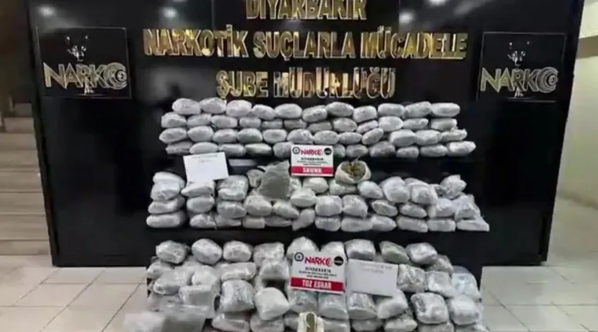 Diyarbakır'da zehir tacirlerine operasyon!