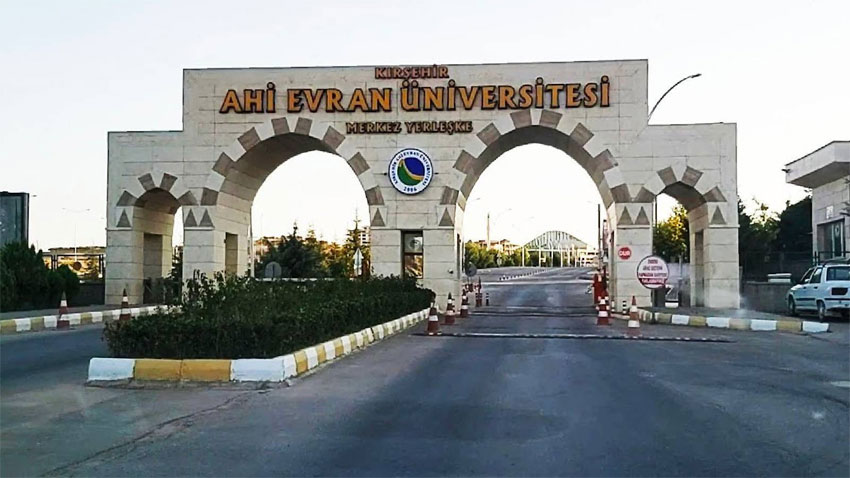 Kırşehir Ahi Evran Üniversitesi'nden adrese teslim ilan!