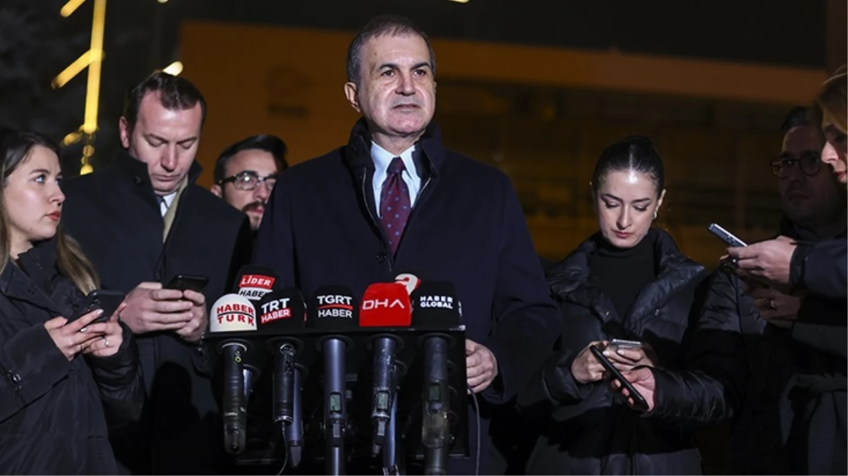 AK Parti Sözcüsü Ömer Çelik Özgür Özel'i topa tuttu!