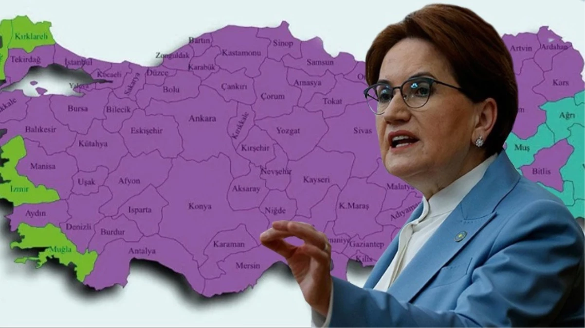 Meral Akşener'i kara kara düşündüren harita!