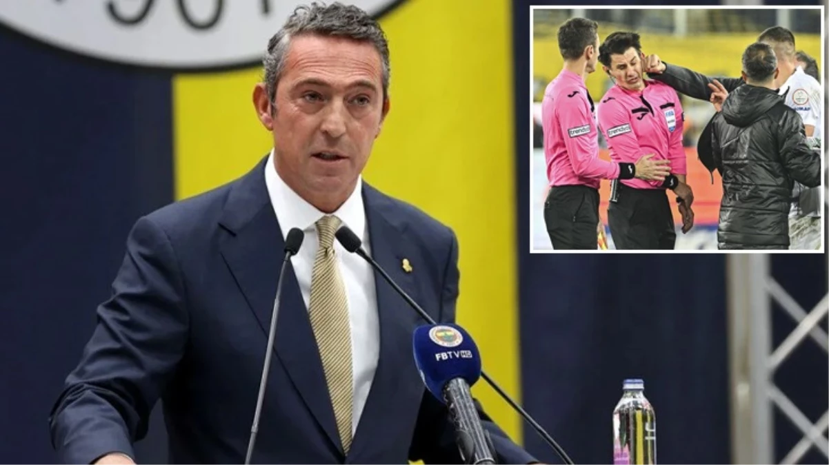 Hakeme yumruklu saldırı sonrası Ali Koç'un sözleri gündemde