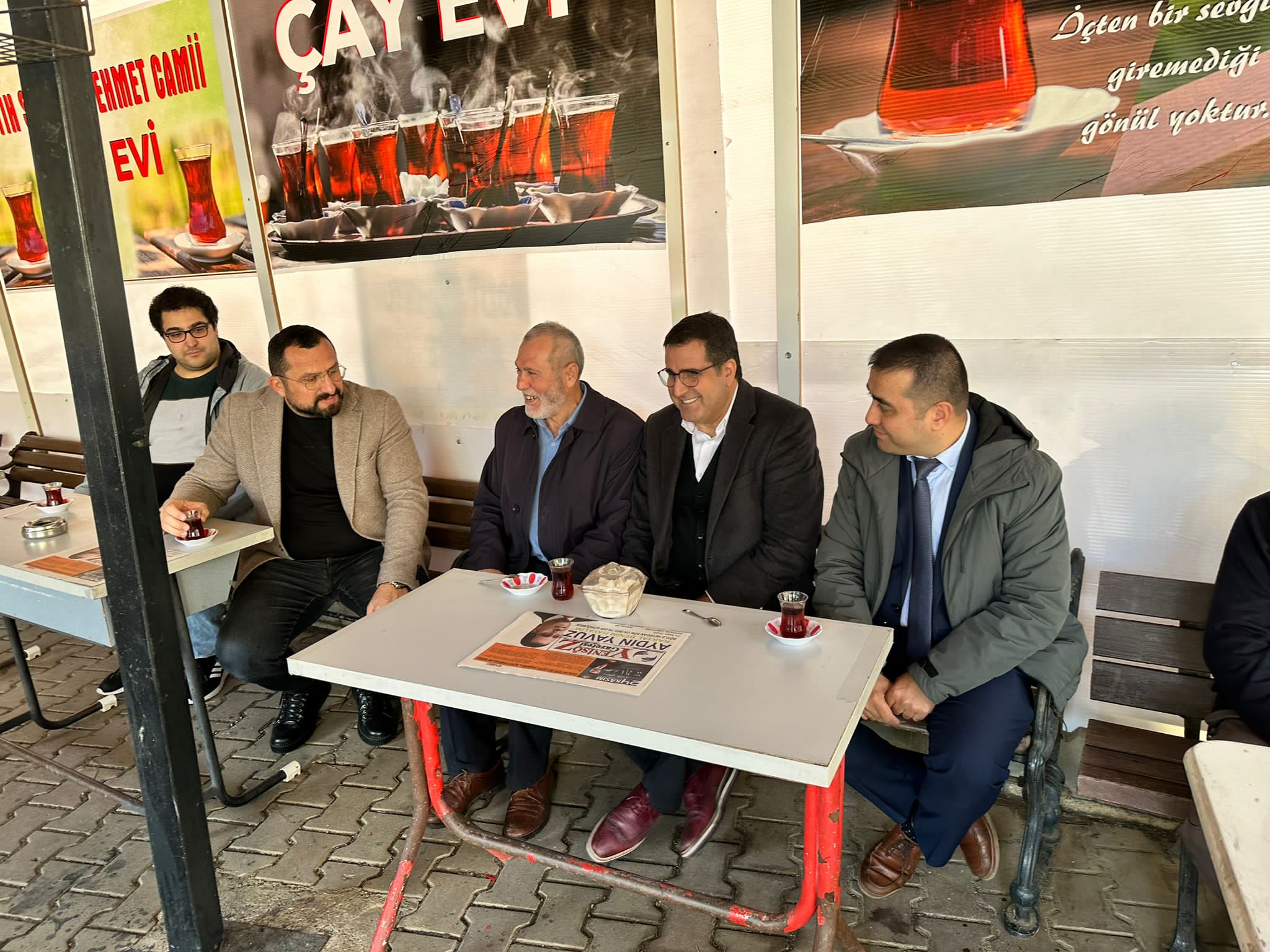 Aydın Yavuz mahalle esnafının sıkıntılarını dinledi