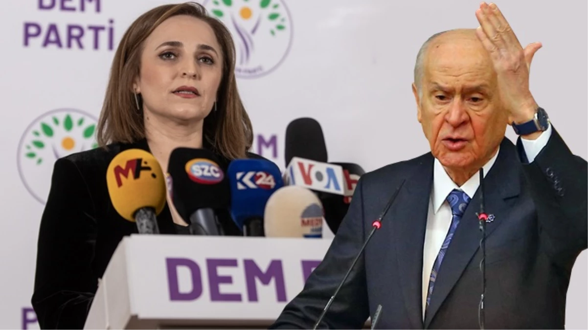 DEM Parti'den Devlet Bahçeli'ye 4 maddelik yanıt