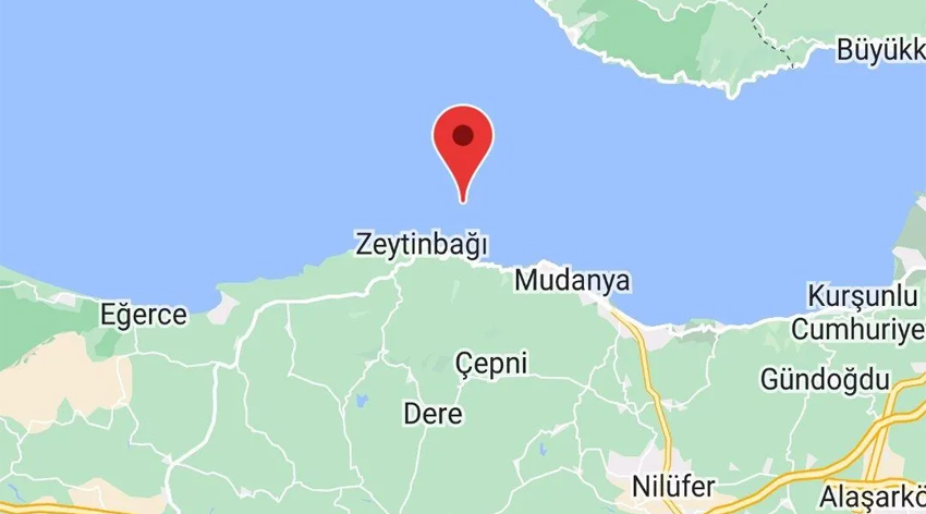 Bursa'da 3.1 büyüklüğünde deprem!