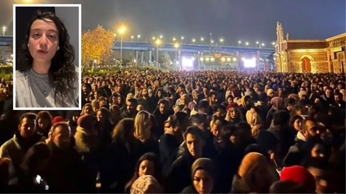 Konsere çıkmayan Melike Şahin İBB'ye ateş püskürdü