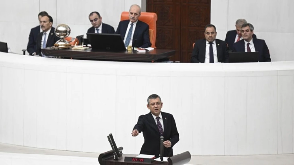 Meclis'te Özgür Özel ve Numan Kurtulmuş tartışması