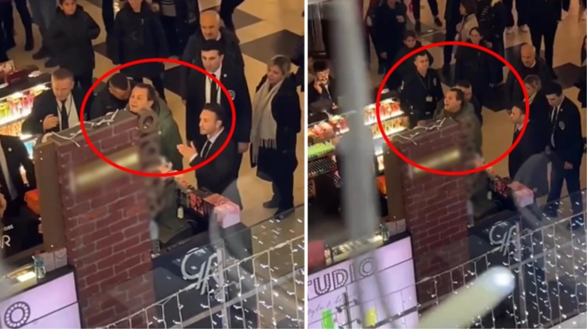 Armağan Çağlayan çekim için gittiği AVM'de çalışanlarla tartıştı
