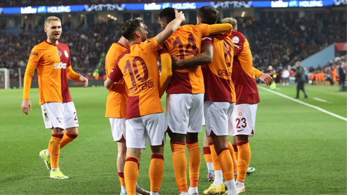 Galatasaray, Trabzonspor'u deplasmanda 5-1 yendi