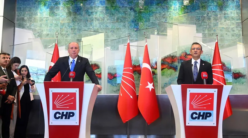 Muharrem İnce ve Özgür Özel'den seçim buluşması