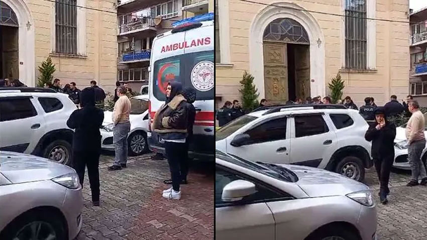 Sarıyer'deki Santa Maria Kilisesi'nde silahlı saldırı