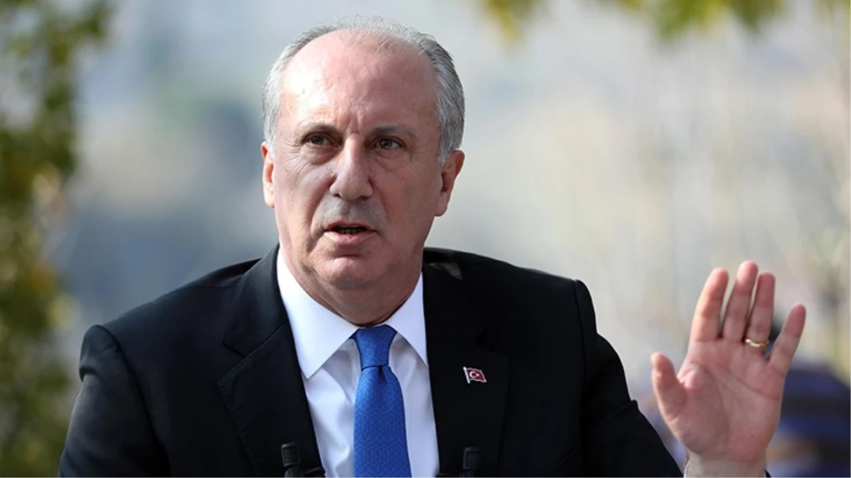 Muharrem İnce'den dikkat çeken öneri