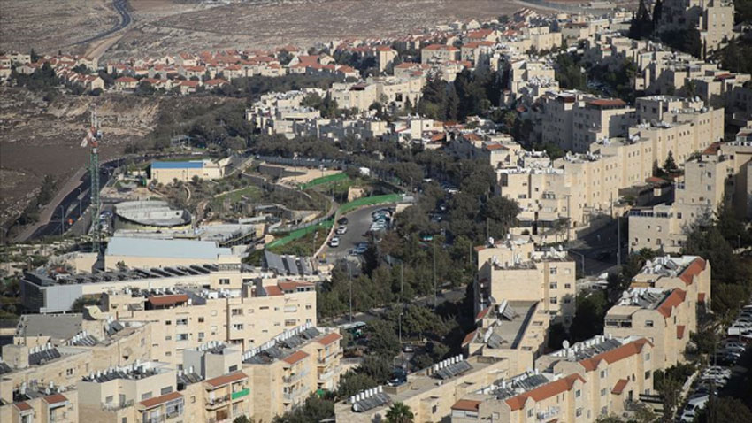 Netenyahu'nun güvendiği dağlara kar yağdı