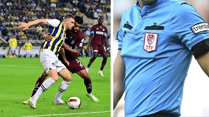 Trabzonspor - Fenerbahçe maçının hakemi Halil Umut Meler oldu