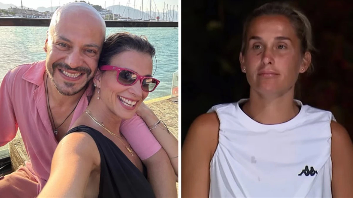 Sema Aydemir dövdüğü için elendiği Pınar'ın eşiyle birbirine girdi