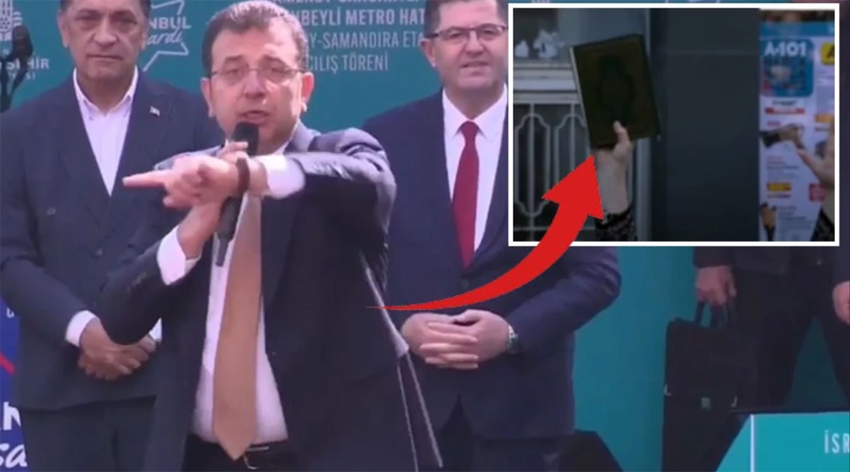 Metro açılışında Kur'an-ı Kerim'li tepki!