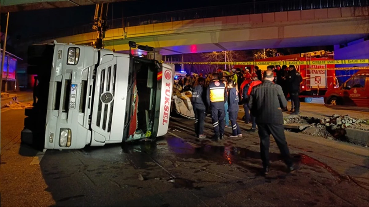 Bakırköy'de katliam gibi kaza: 4 ölü