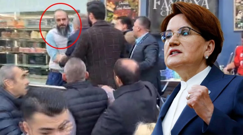 Akşener'in Kartal'daki programında ortalık karıştı!