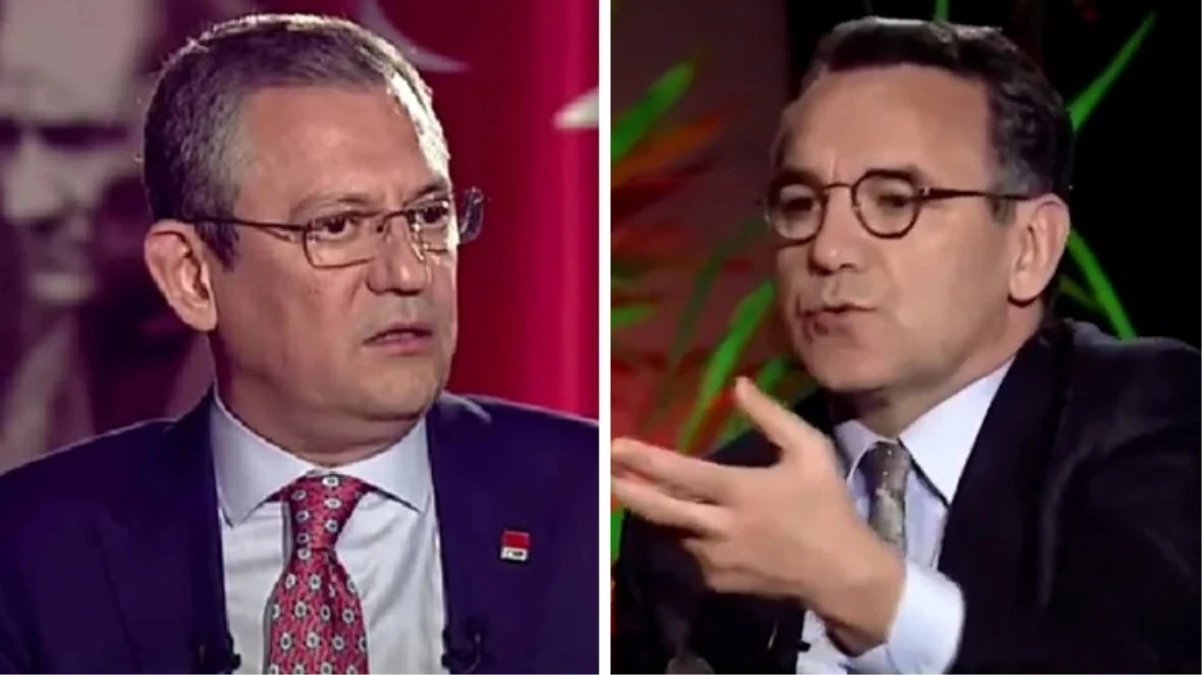 Özgür Özel ile gazeteci Deniz Zeyrek canlı yayında tartıştı